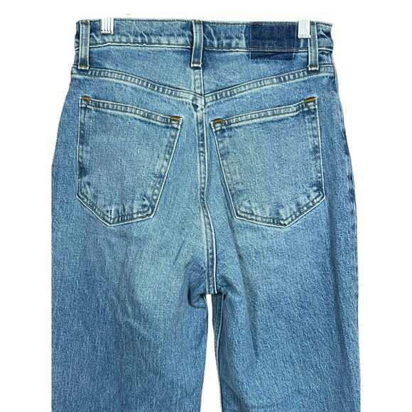 Abercrombie & Fitch The 90's Straight Ultra High Rise Jeans Curve Love Sz 26/2 - Picture 7 of 11